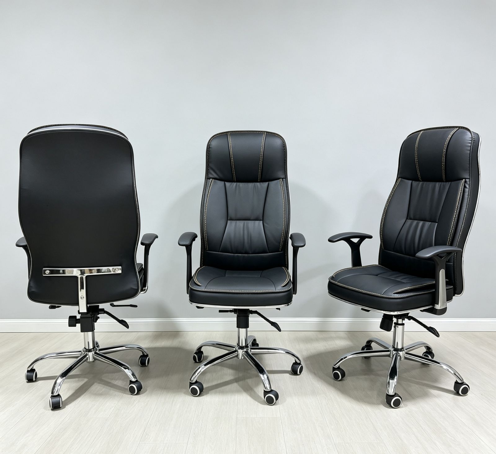 High-Back Leather Executive Chair.