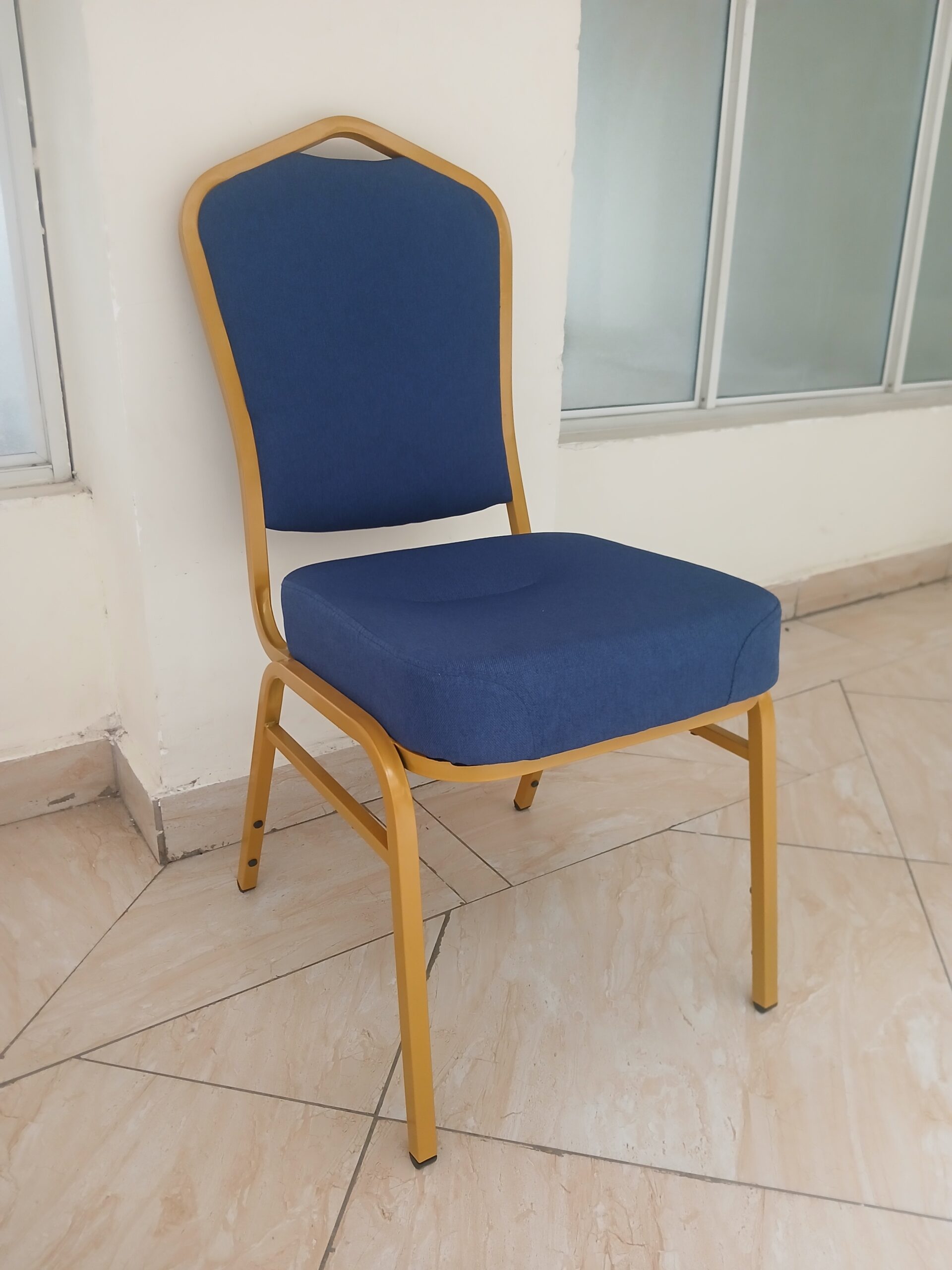 Premium Blue High-Density Banquet Chair. - Image 2