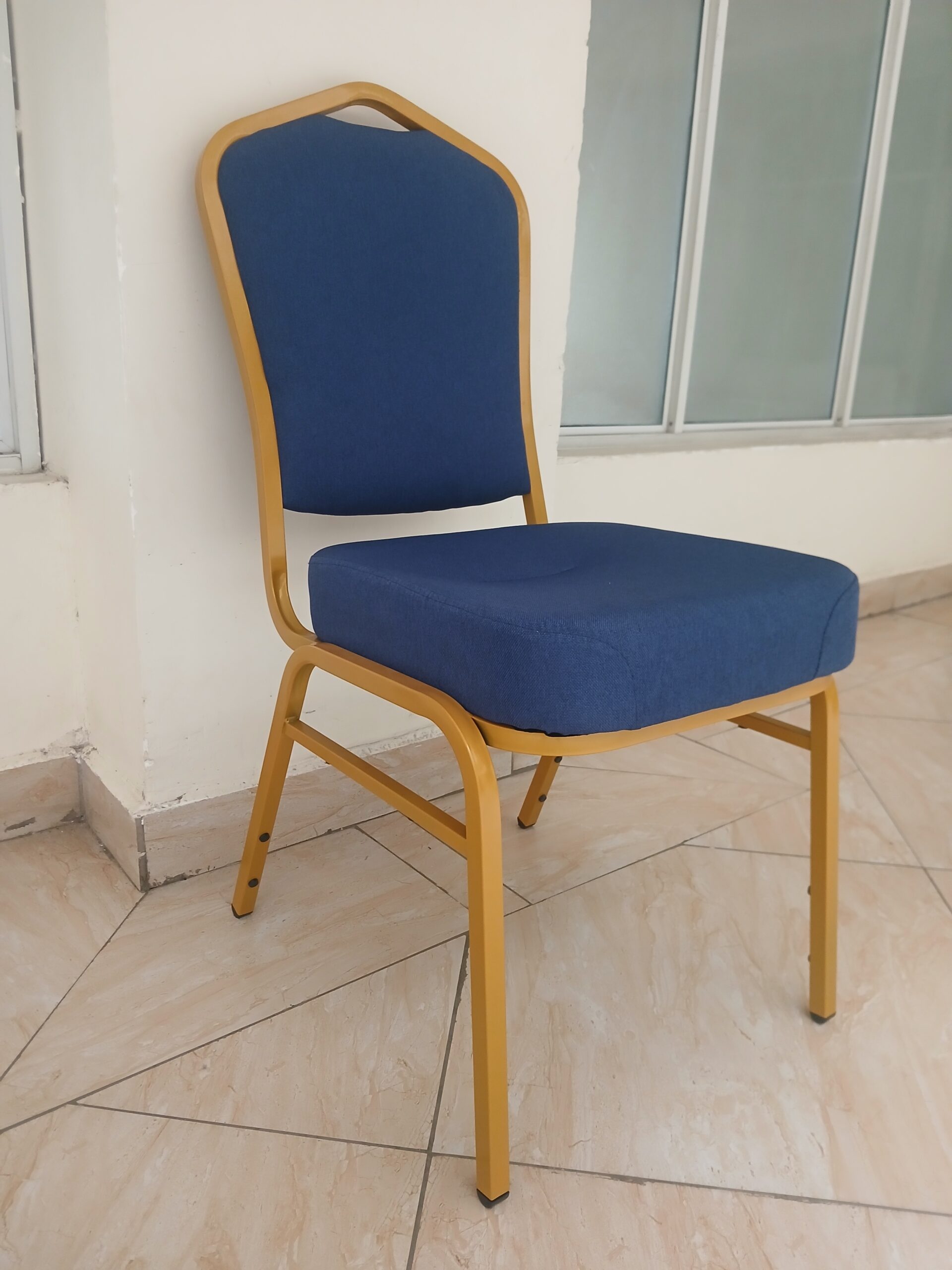 Premium Blue High-Density Banquet Chair. - Image 3