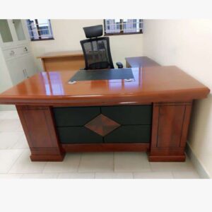 Imported Mahogany 1.6M Executive Office Desk
