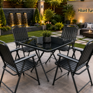 4-Seater All Foldable Outdoor Set.
